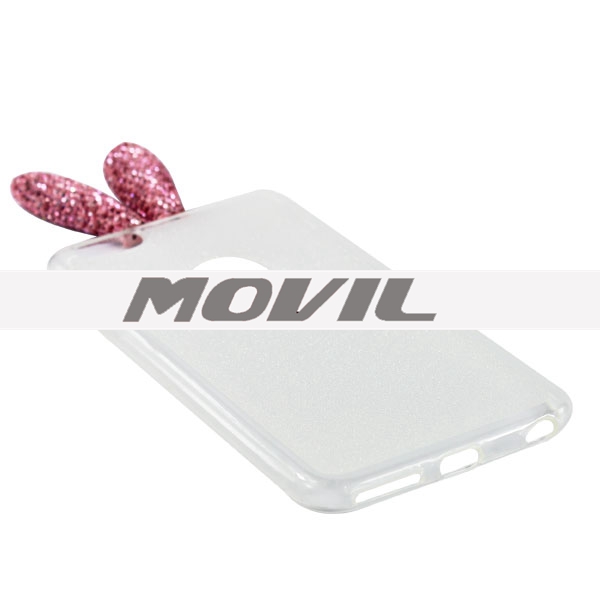 NP-2672 Conejito orejas suave de TPU para Apple iPhone 6 Plus-9